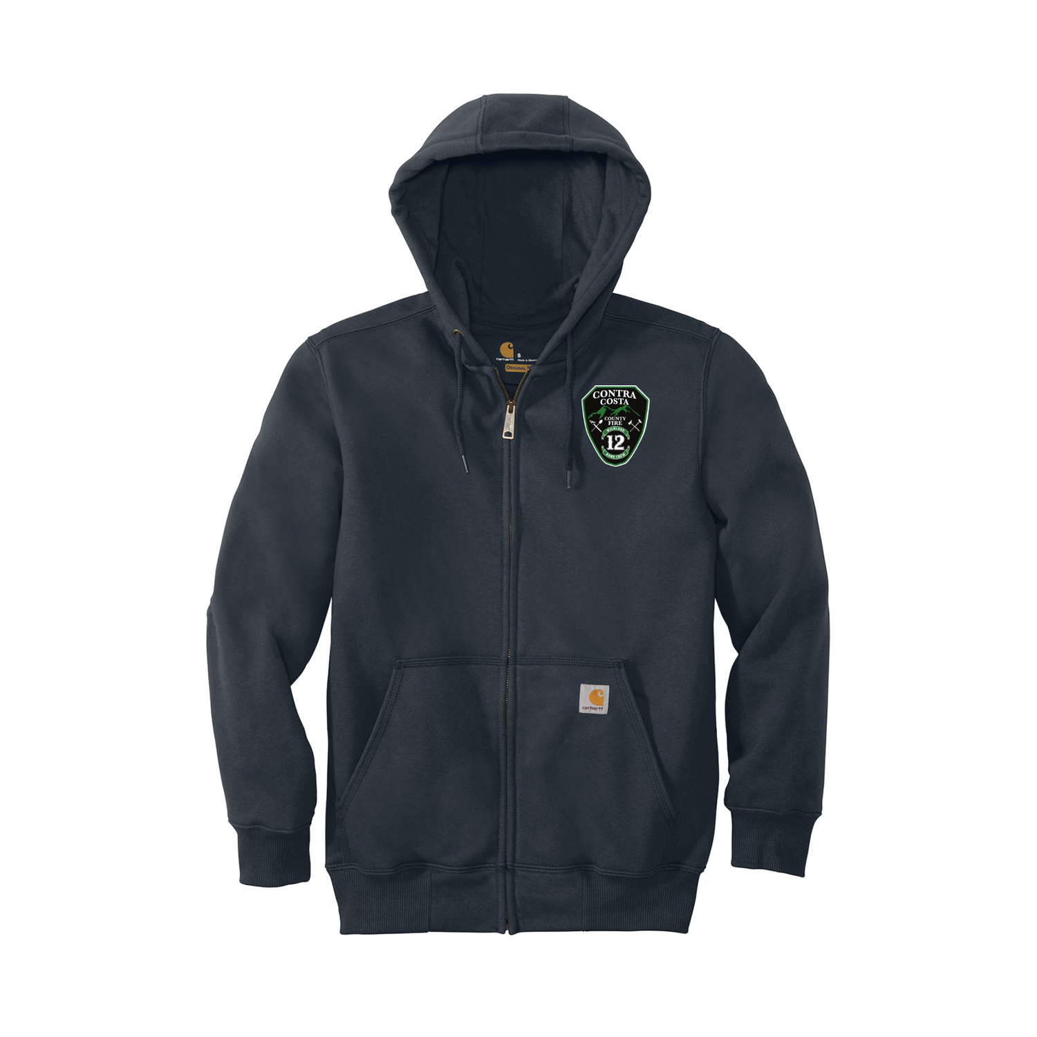 Carhartt Rain Defender Full Zip Hoodie Hand Crew 12 CON