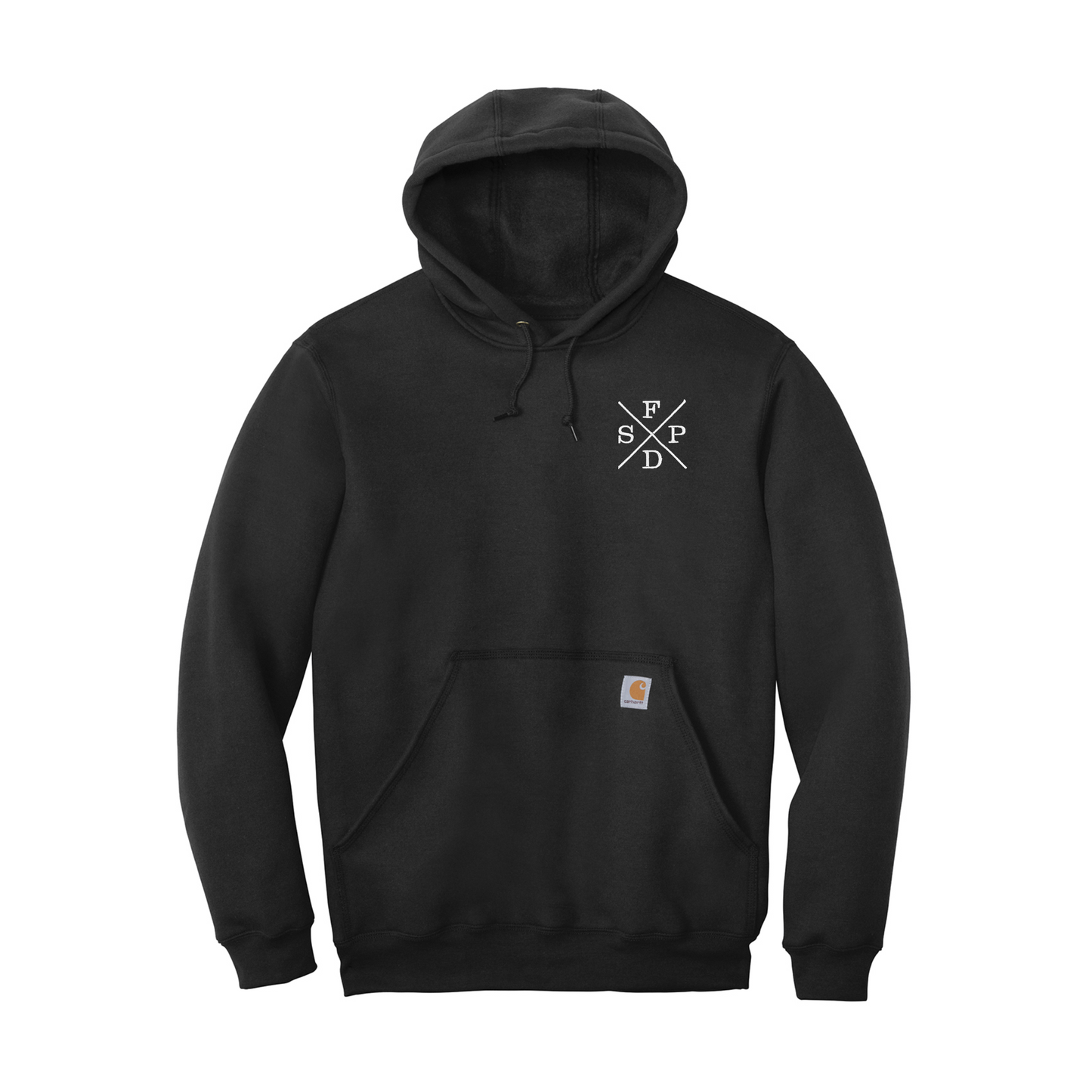 X SFPD Embroidered Carhartt Hoodie