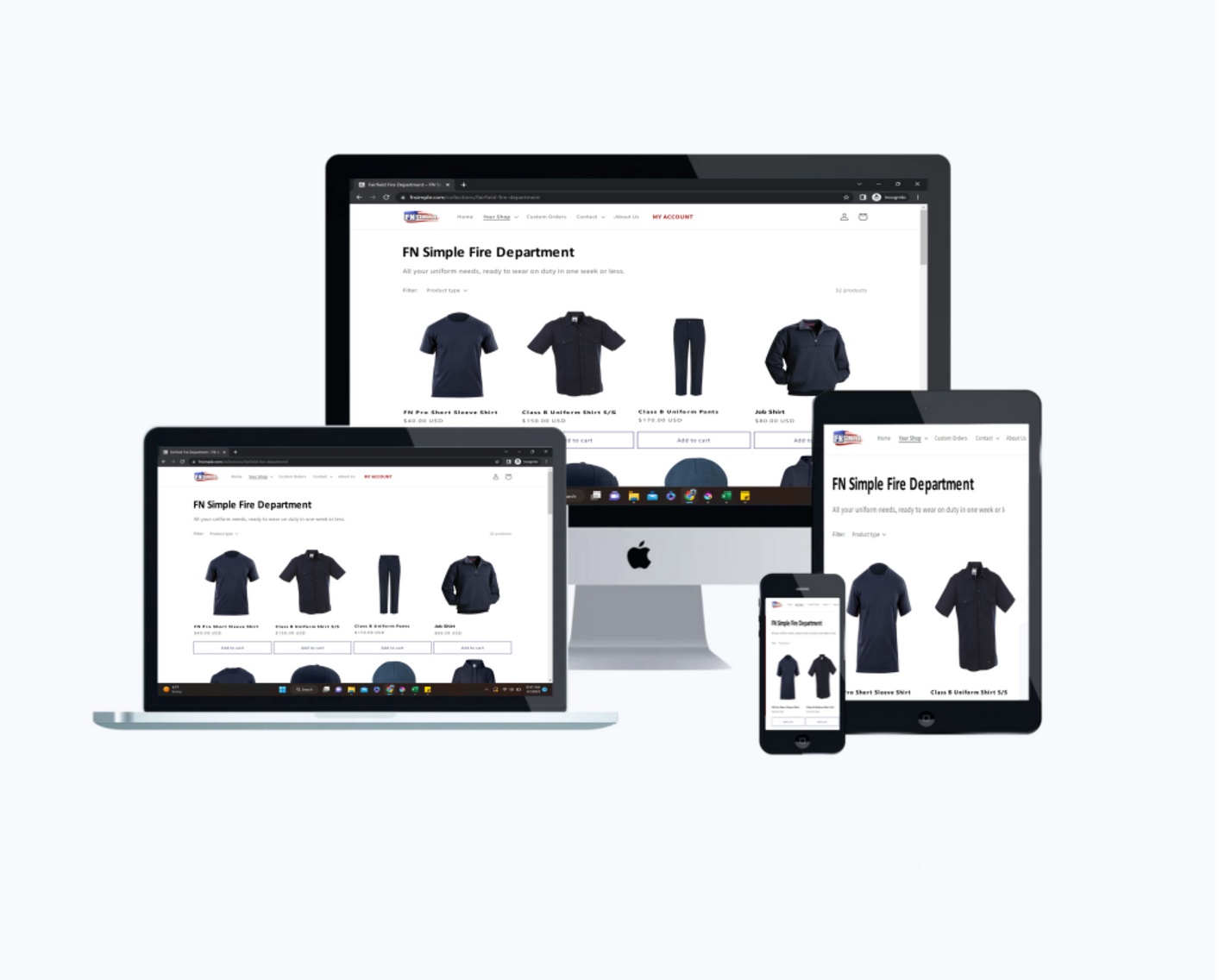 FN Simple Uniforms - Personalized Uniform Needs