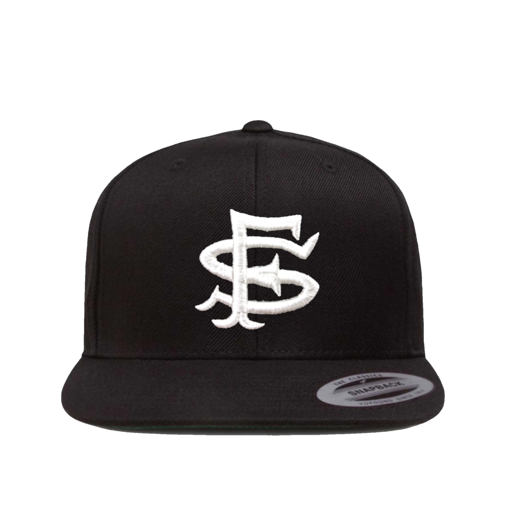 Black SF Seal Green Under Bill Snap Back – FN Simple Uniforms