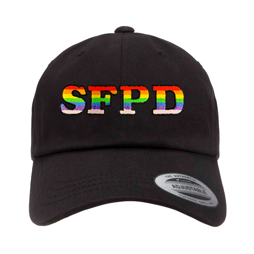 Sdfd Hat SFPD Pride Dad Hat – FN Simple Uniforms
