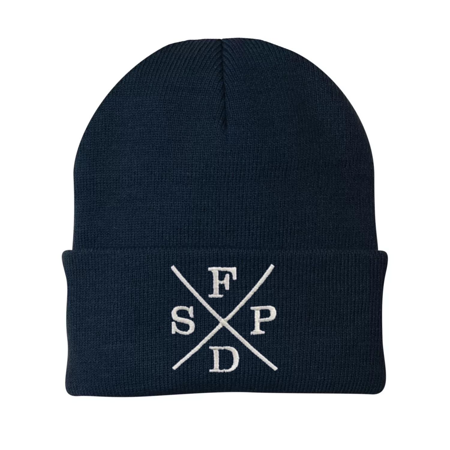 Navy X SFPD Knit Beanie