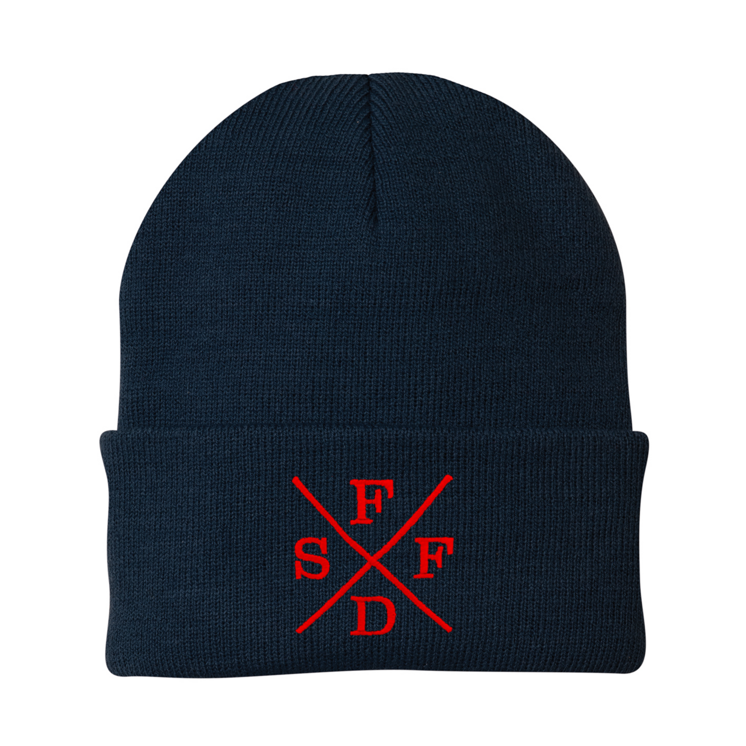 Navy X SFFD Knit Beanie