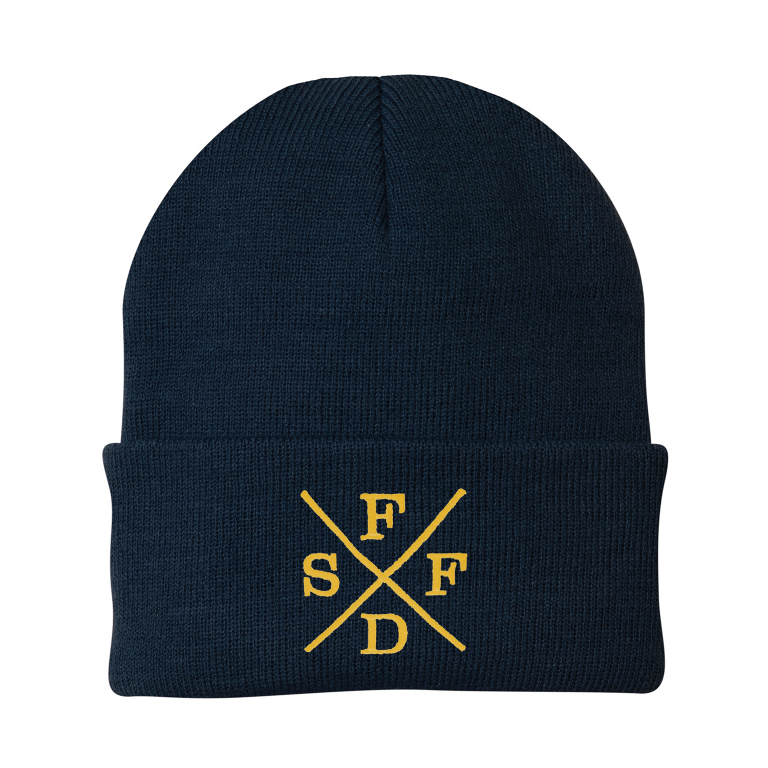 Navy X SFFD Knit Beanie