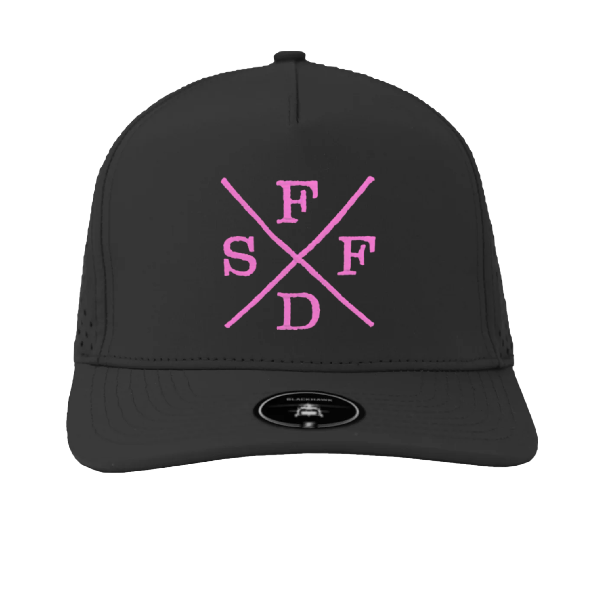 Black X SFFD BlackHawk Snap Back