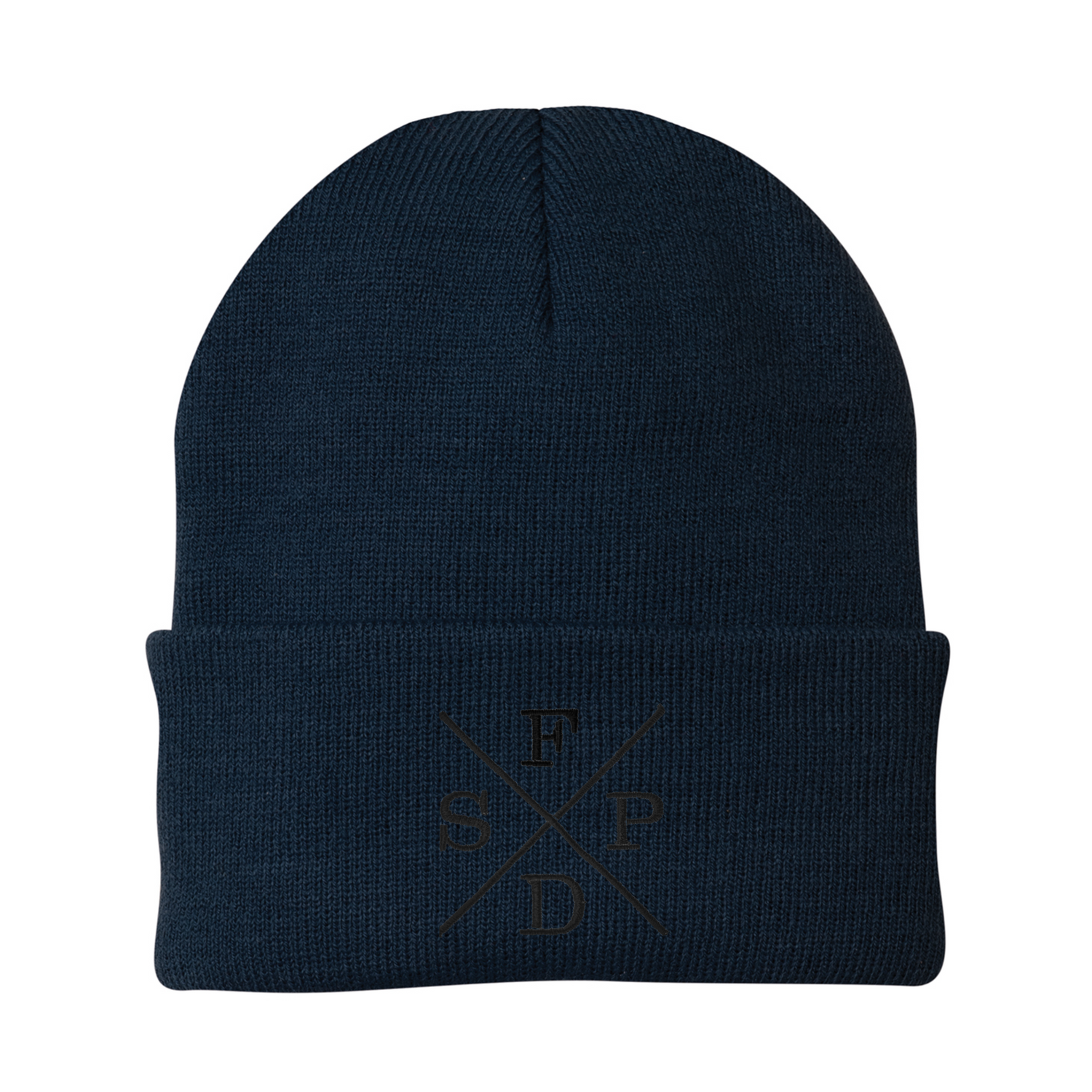 Navy X SFPD Knit Beanie